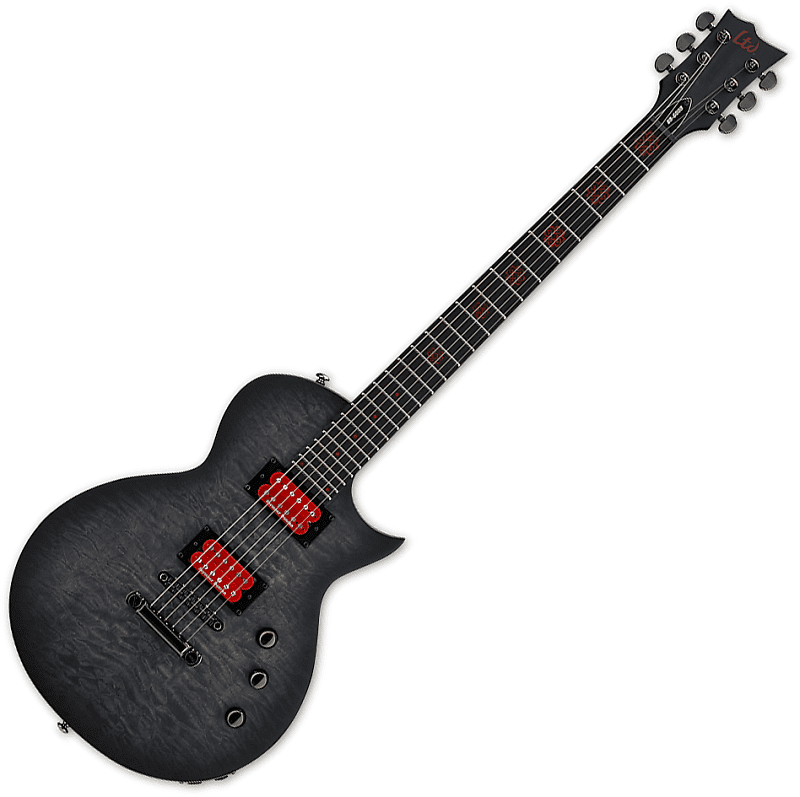 Электрогитара ESP LTD Ben Burnley BB-600 Baritone Signature Electric Guitar See Thru Black Sunburst Satin вернуть бена