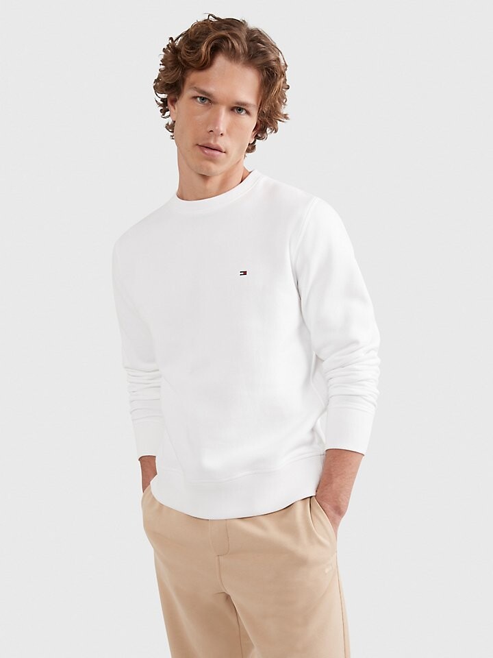 

Однотонная толстовка с круглым вырезом Tommy Hilfiger Sportswear