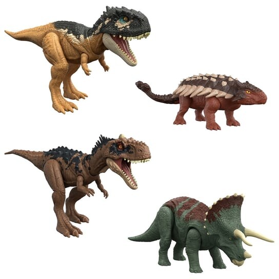 

Ассортимент Jurassic World Dinosaur Wild Roar