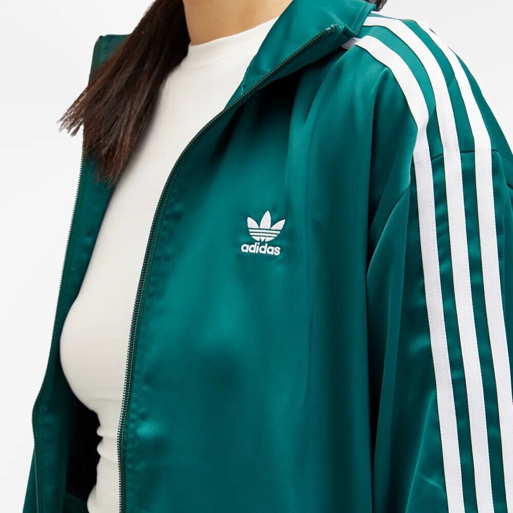

Adidas Атласный спортивный топ, зеленый
