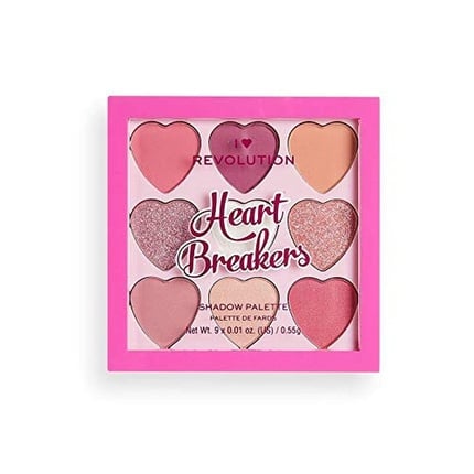 

Палетка теней для век I Heart Revolution Heartbreakers Sweetheart, 9 оттенков, Makeup Revolution