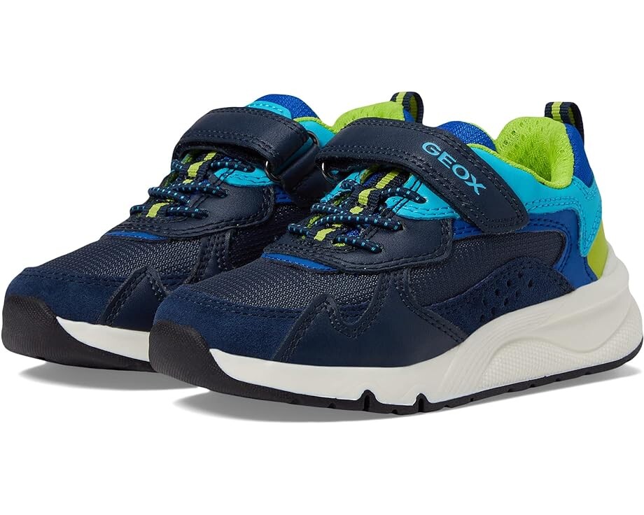 

Кроссовки Geox Rooner 2, цвет Navy/Lime