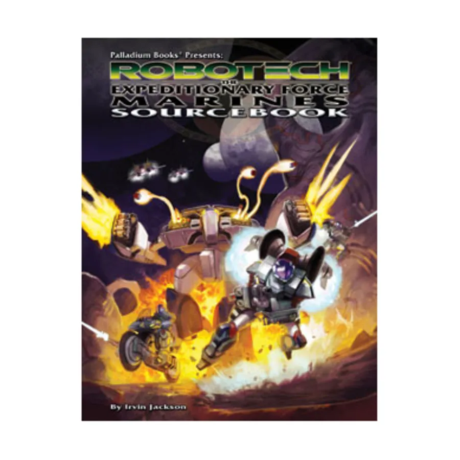 

Expeditionary Force Marines Sourcebook, Robotech - The Shadow Chronicles RPG, мягкая обложка