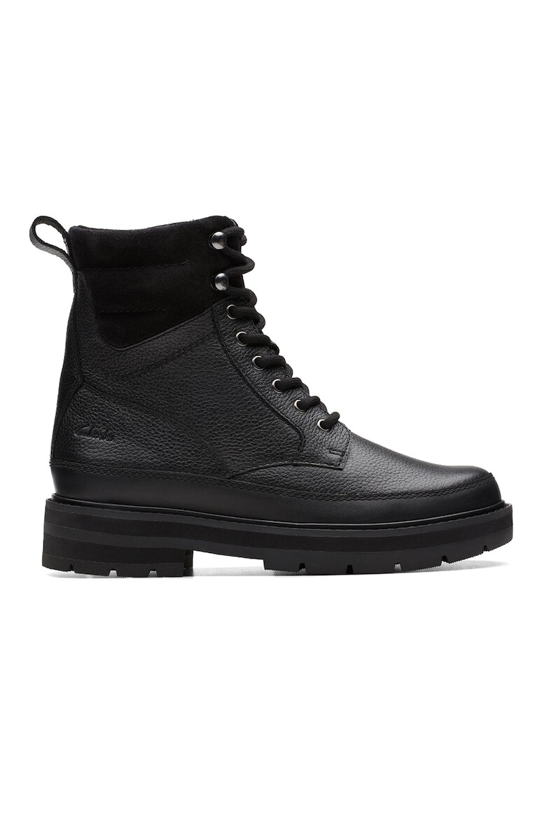 

Кожаные ботинки Clarks, черный