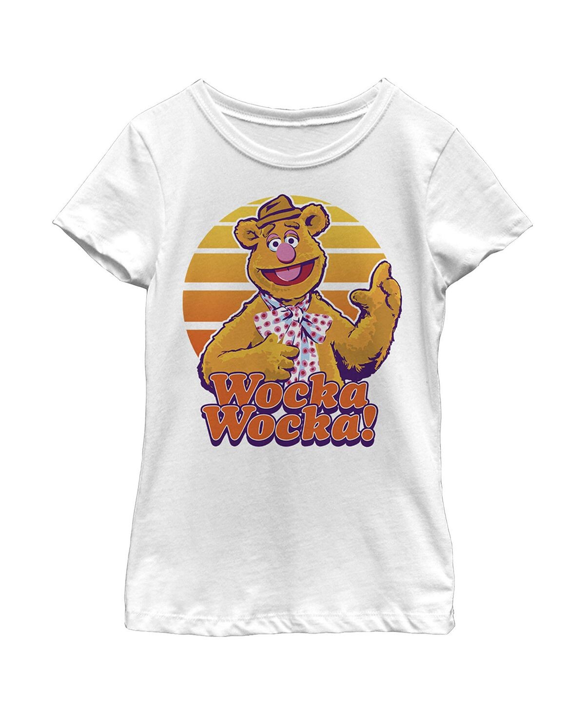 

Детская футболка The Muppets Fozzie Retro Bear для девочек Disney