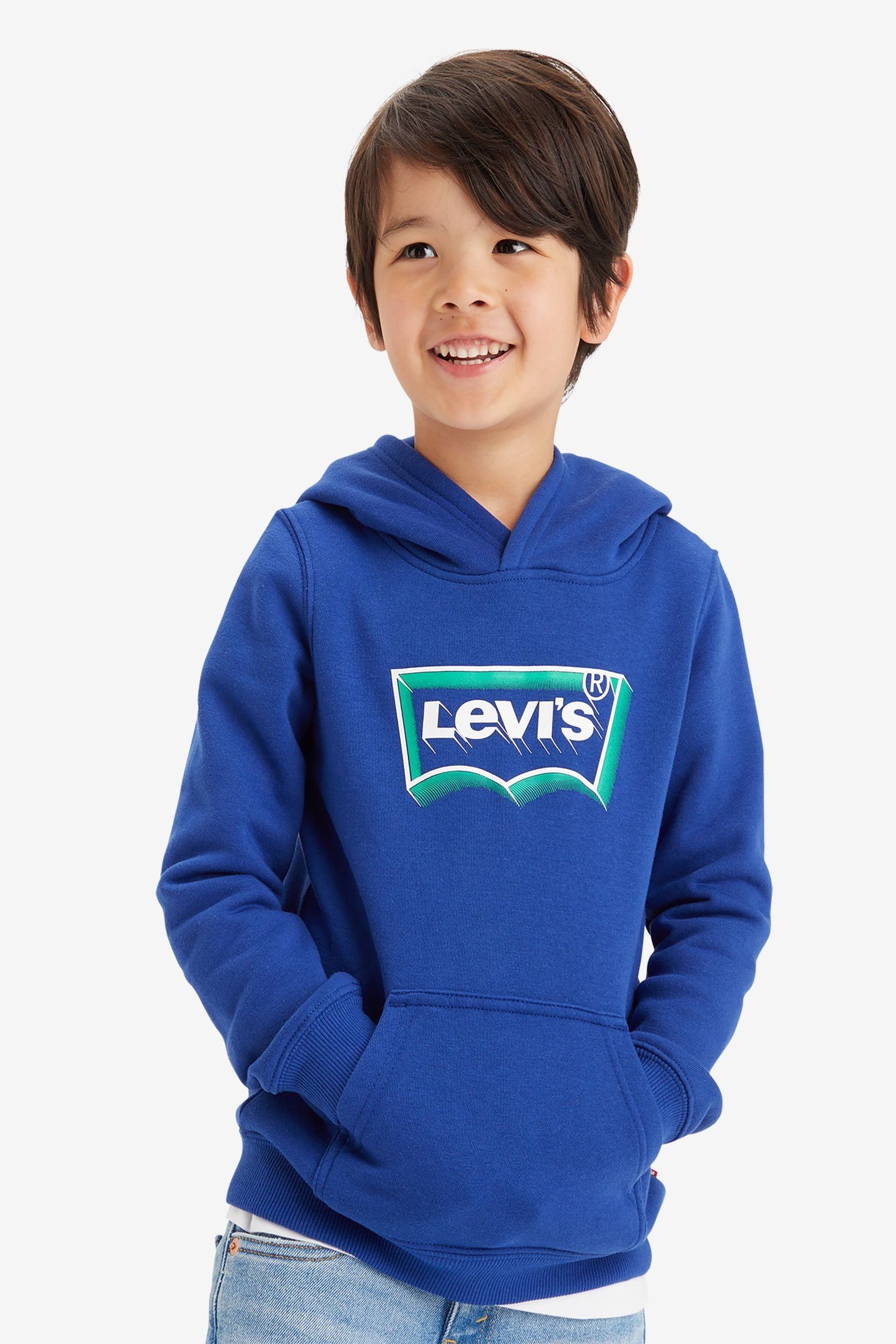 Худи с классическим логотипом Levi's, синий