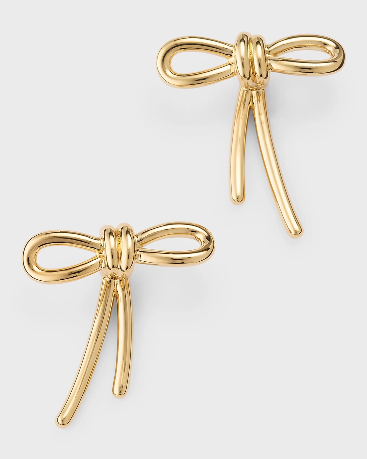

Серьги-бантики с одинаковыми спинками Valentino Garavani, цвет Gold