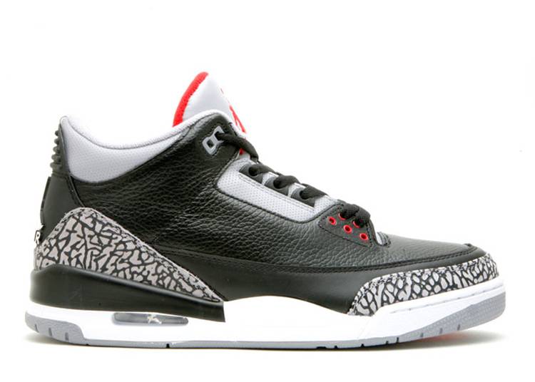 

Кроссовки AIR JORDAN 3 RETRO 'COUNTDOWN PACK', черный