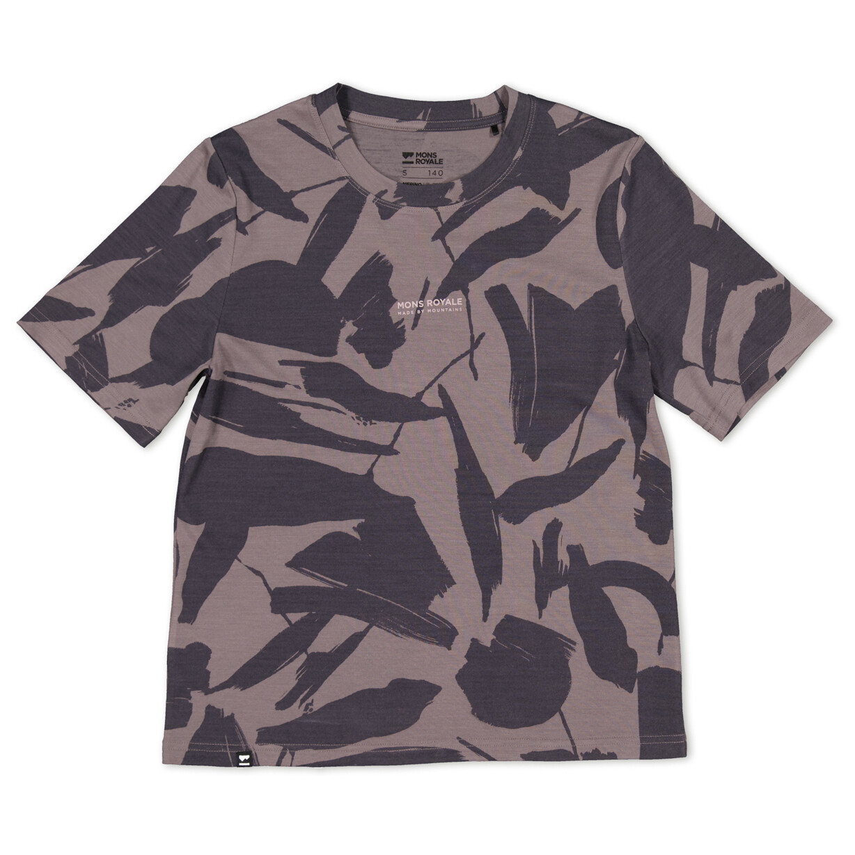 

Рубашка из мериноса Mons Royale Women's Icon Relaxed Tee, цвет Fragments