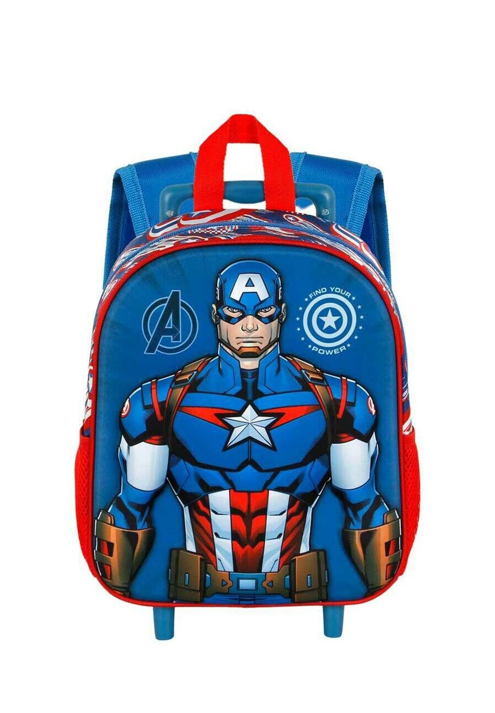 

Рюкзак для похода CAPTAIN AMERICA FIRST SMALL 3D Karactermania, синий