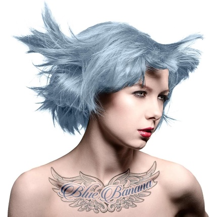 Высоковольтная классическая крем-краска для волос «Синяя сталь», Manic Panic