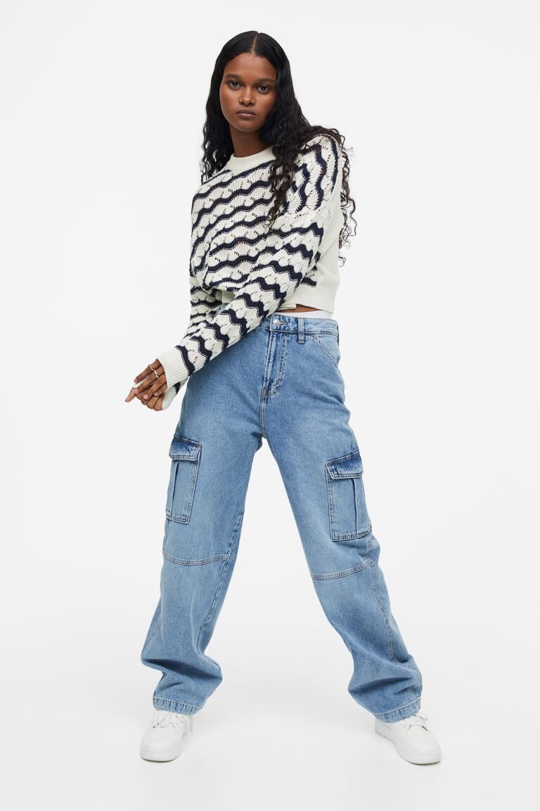 

Ажурный свитер H&M