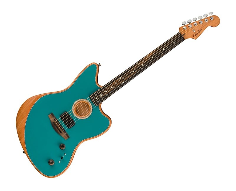 

Акустическая гитара Fender American Acoustasonic Jazzmaster - Ocean Turquoise w/ Ebony FB