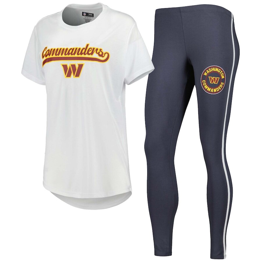 

Пижамный комплект Concepts Sport Washington Commanders, белый