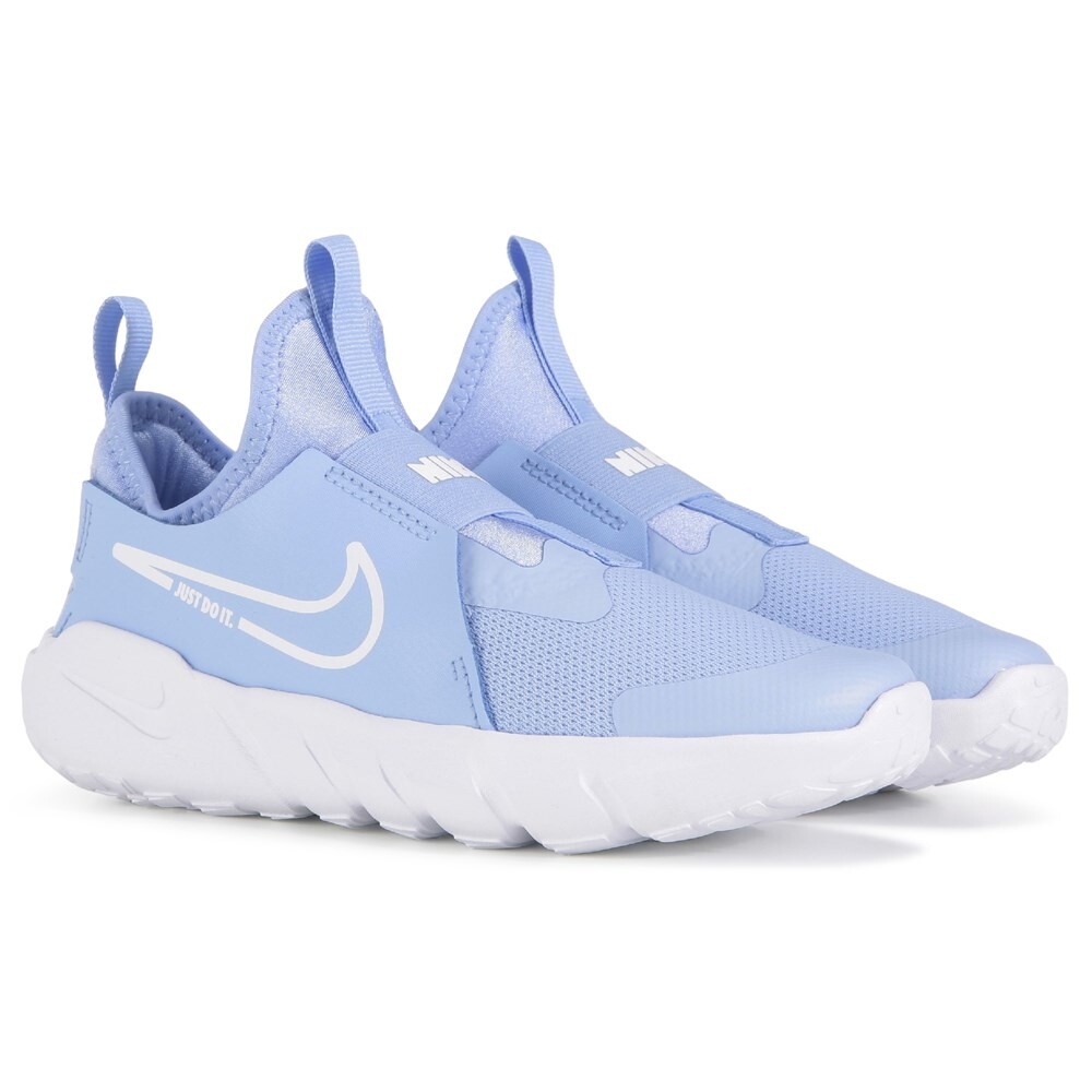 

Детские кроссовки без шнуровки Flex Runner 2 Little Kid Nike, синий