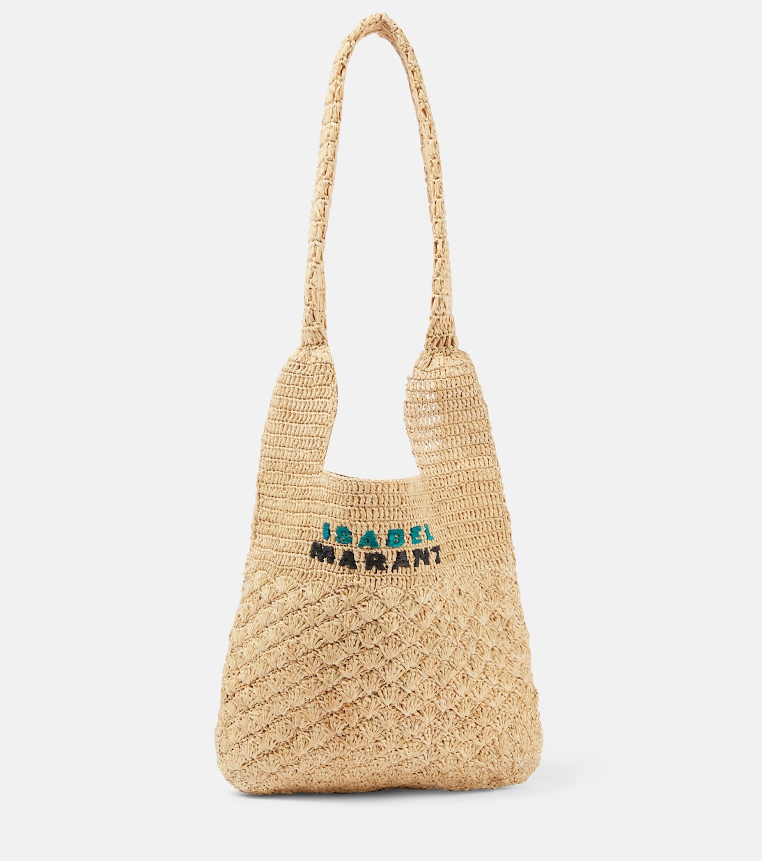 цена Praia маленькая сумка-тоут из рафии Isabel Marant, бежевый