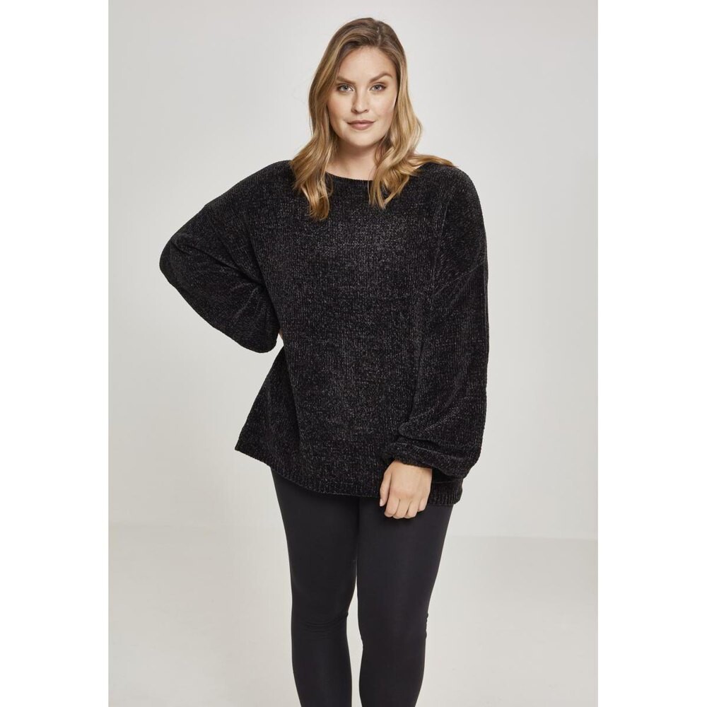 

Толстовка Urban Classics Chenille Big, черный