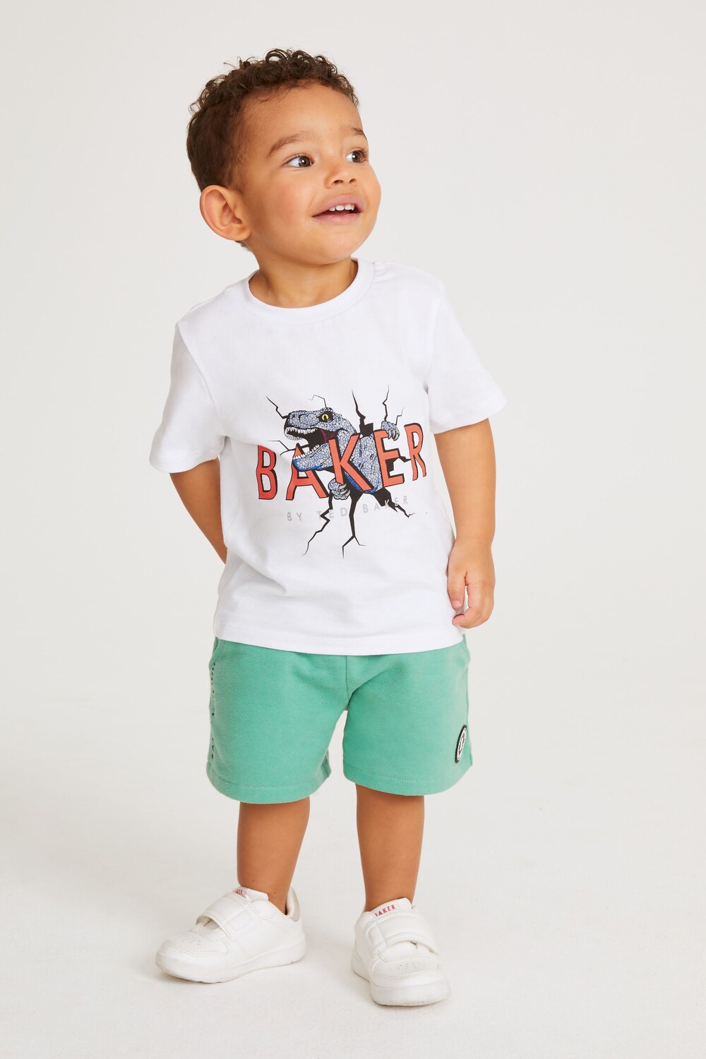 

Футболка с графическим рисунком Baker By Ted Baker Baker by Ted Baker, белый