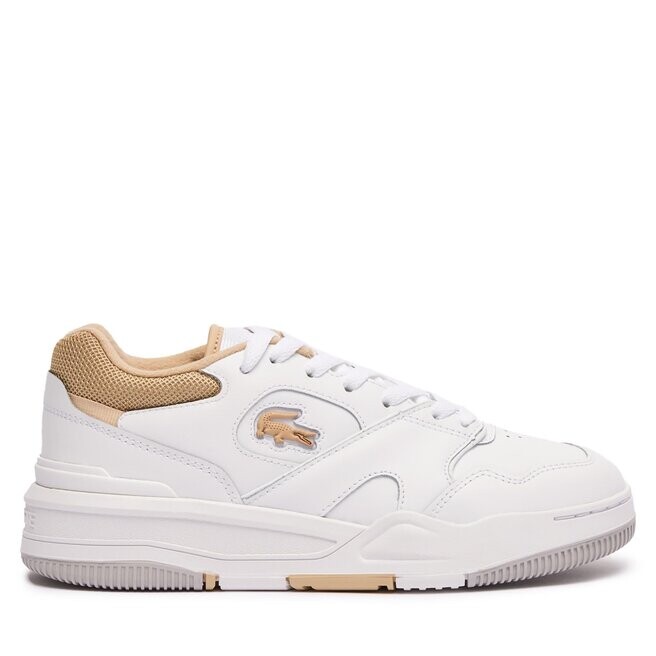 

Кроссовки Lacoste Lineshot Contrasted Collar 747SFA0057 Wht/Lt Brw 2J8, белый