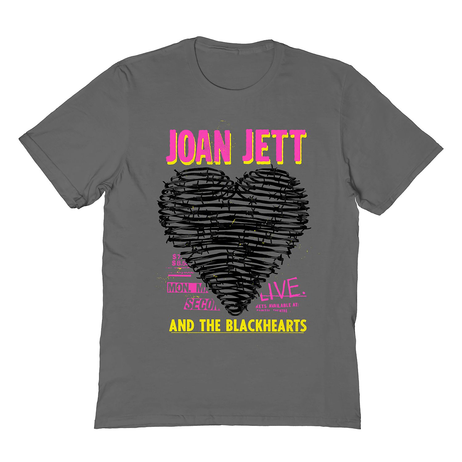 Мужская футболка Joan Jett & The Black Hearts Licensed Character