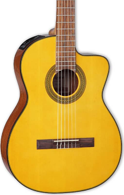 Акустическая гитара Takamine GC1CE-NAT Classical Acoustic/Electric Guitar классическая электроакустическая гитара takamine gc1ce nat