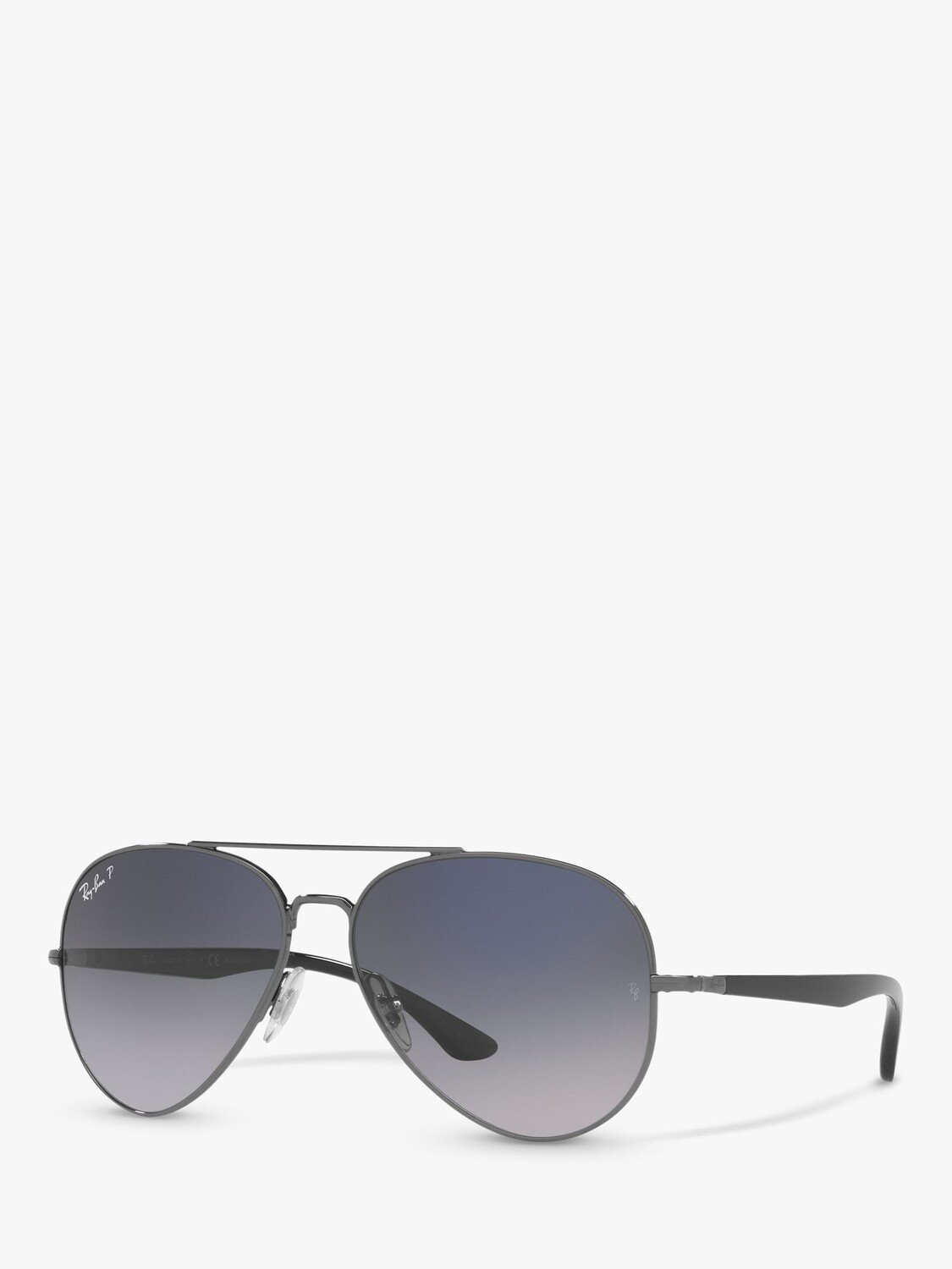 

Ray-Ban RB3675 Поляризованные солнцезащитные очки-авиаторы унисекс, бронзовый/синий градиент