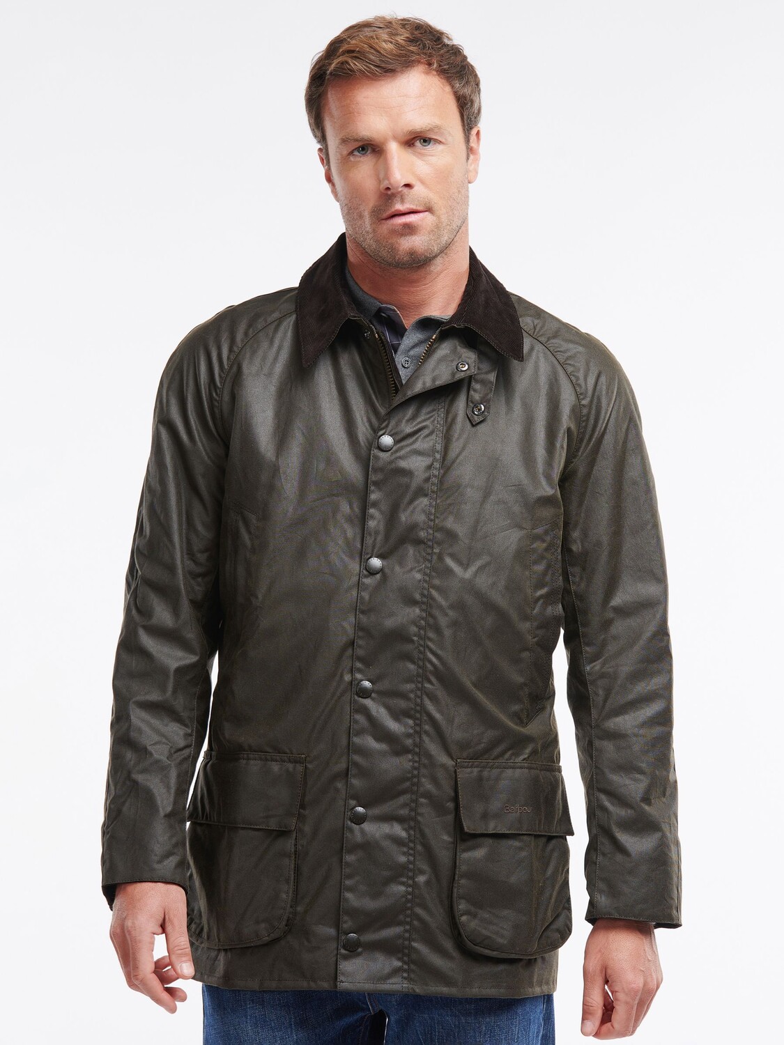 

Куртка Barbour Bristol из вощеного хлопка, оливковый
