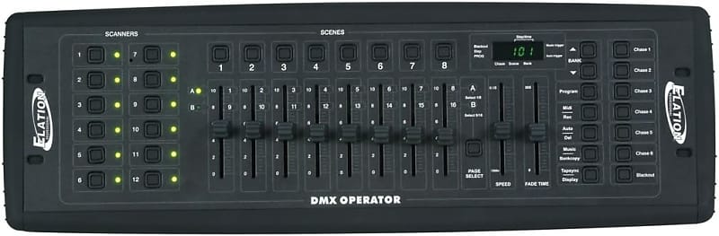 Контроллер освещения American DJ DMX-OPERATOR-192 Light Controller djworld 192 dmx контроллер для подвижного освещения 192 каналов dj контроллер для dmx512 dj оборудование dsico контроллер