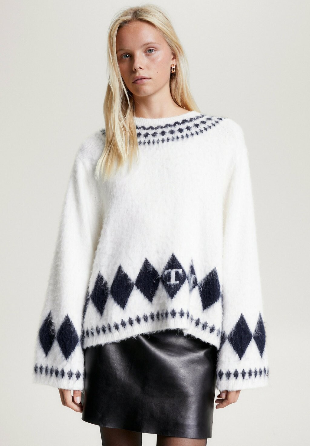

Вязаный свитер FAIR ISLE Tommy Hilfiger, цвет ecru