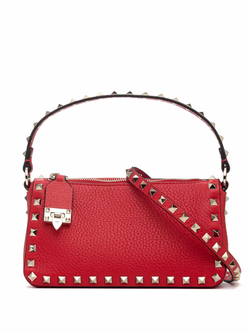 

Мини-сумка Rockstud Valentino Garavani, красный