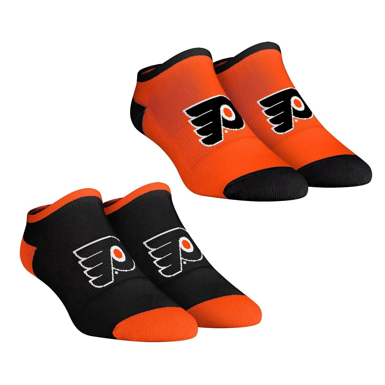 

Женские носки Rock Em Philadelphia Flyers Core Team, комплект из 2 коротких носков до щиколотки