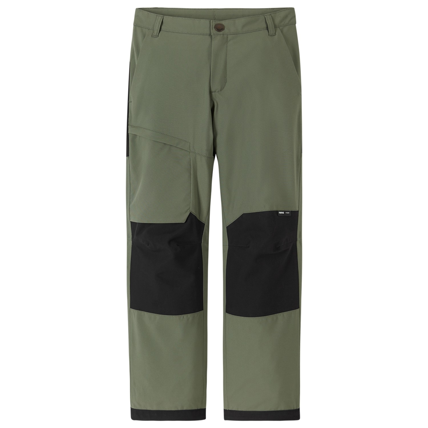 Трекинговые брюки Reima Kid's Sampu, цвет Greyish Green