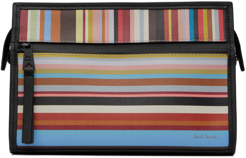 

Разноцветная сумка через плечо с фирменной полоской Paul Smith