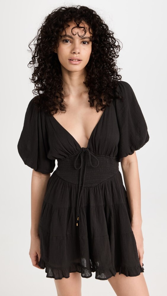 

Платье Free People Perfect Day Mini, черный