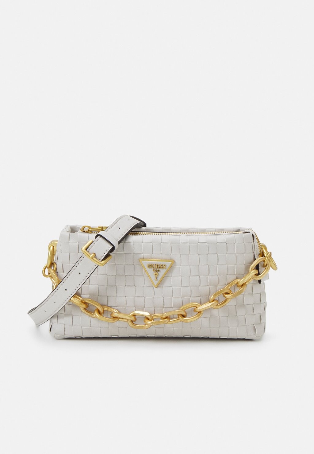 

Сумка через плечо LISBET MINI TOP ZIP Guess, weiß