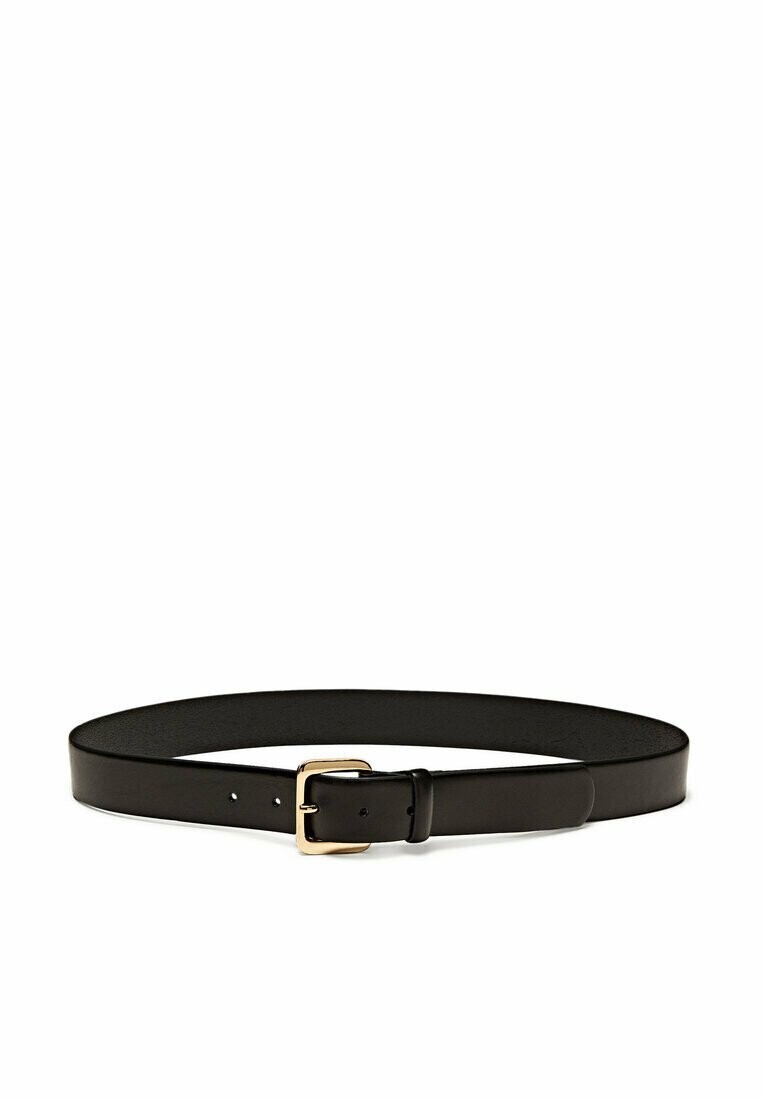 

Ремень Massimo Dutti С КРУГЛОЙ ПРЯЖКОЙ, черный