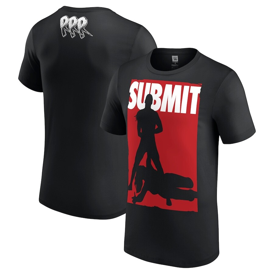 

Футболка с коротким рукавом WWE Authentic Ronda Rousey, черный