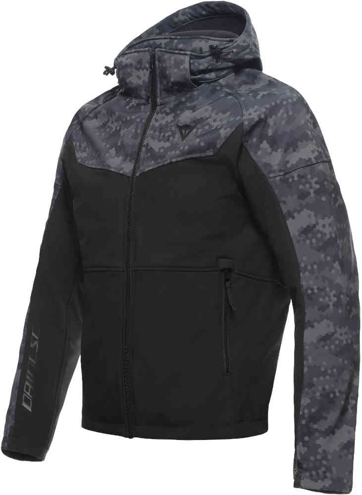 Мотоциклетная текстильная куртка Ignite Tex Dainese, черный/камуфляж