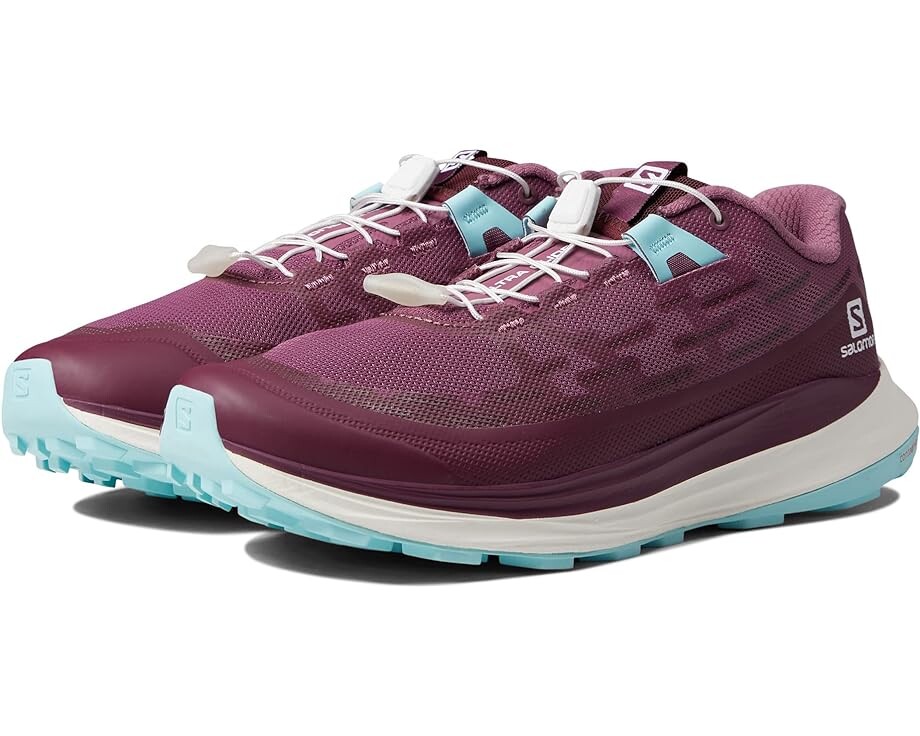 

Кроссовки Salomon Ultra Glide, цвет Tulipwood/White/Tanager Turquoise