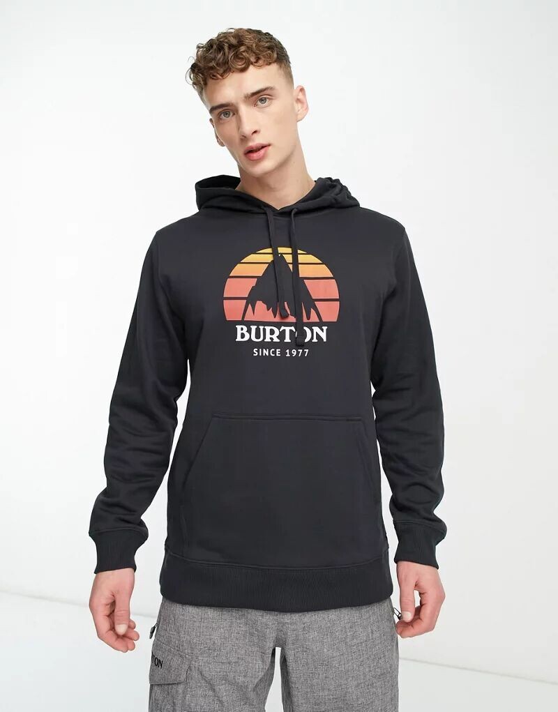 

Черная худи Burton Snowboards Underhill