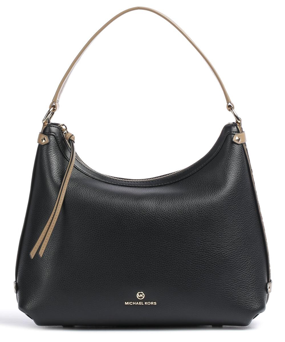 

Сумка-ведро Maeve из зернистой яловой кожи Michael Kors, черный