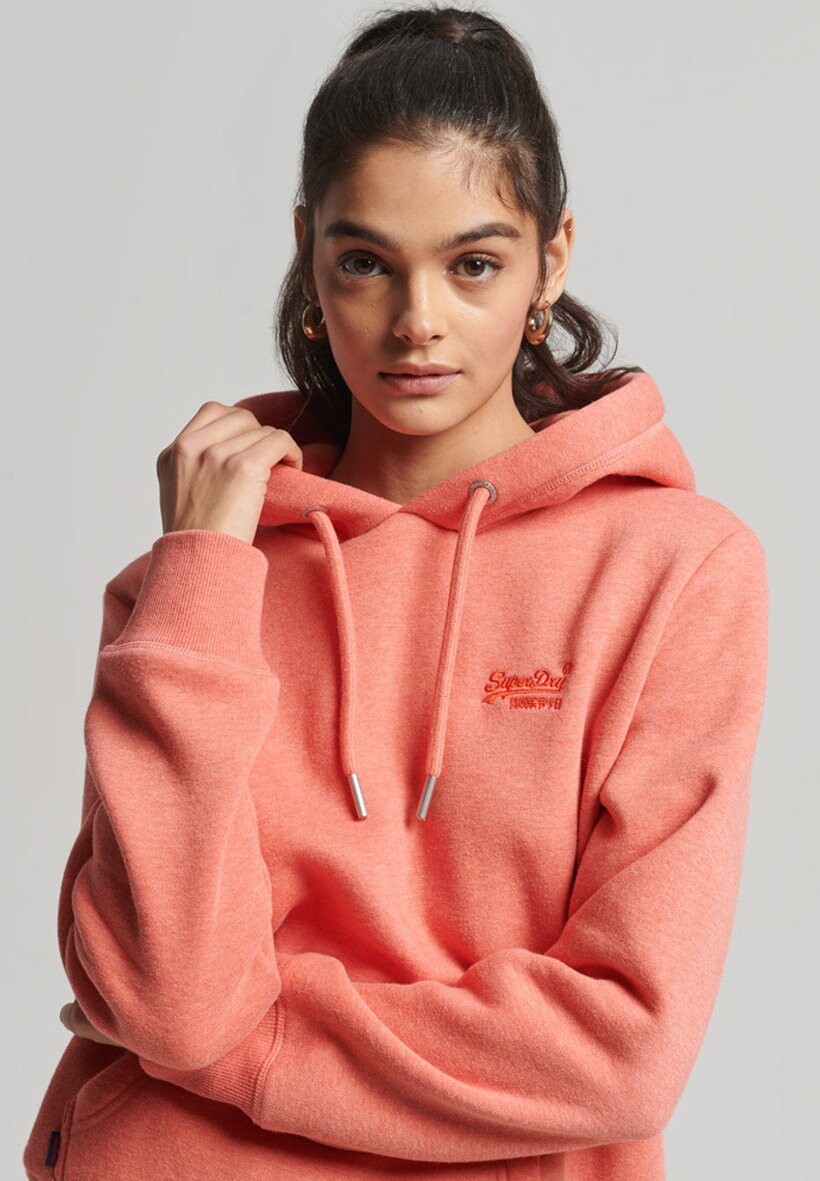 

Худи Superdry Vintage, коралловый меланж, Красный;оранжевый