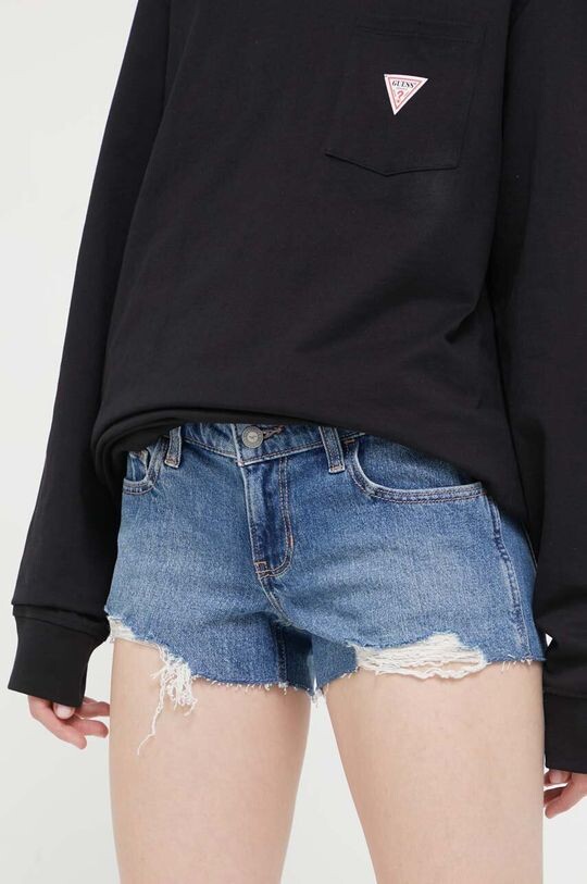 

Джинсовые шорты CURVY JEANS Hollister Co., синий