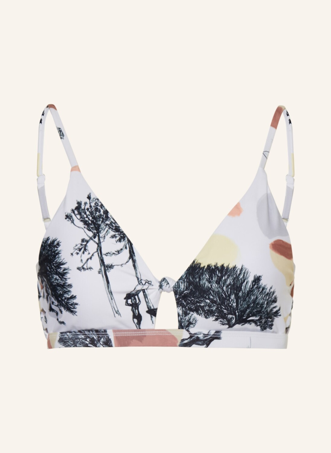 

Топ бикини PICTURE Bralette KALTA mit UV-Schutz 50+, белый