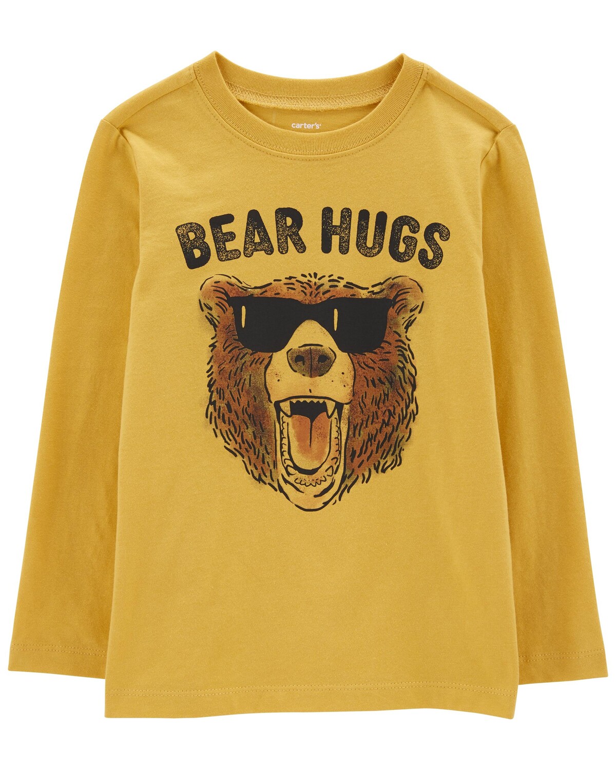 

Футболка Baby Bear Hugs из джерси Carter's, желтый