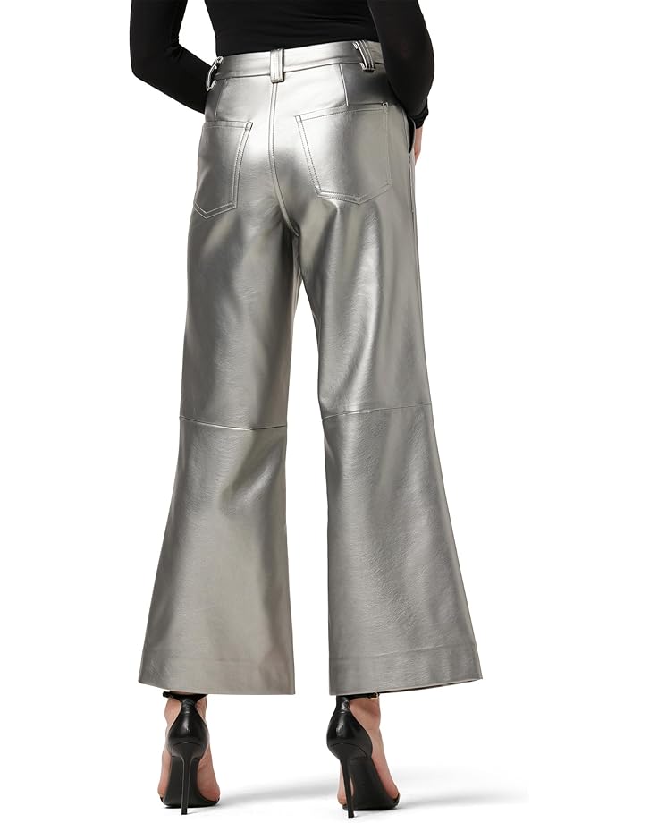 

Джинсы Joe's Jeans The Mia Vegan Leather Crop Trouser, цвет Metallic Silver