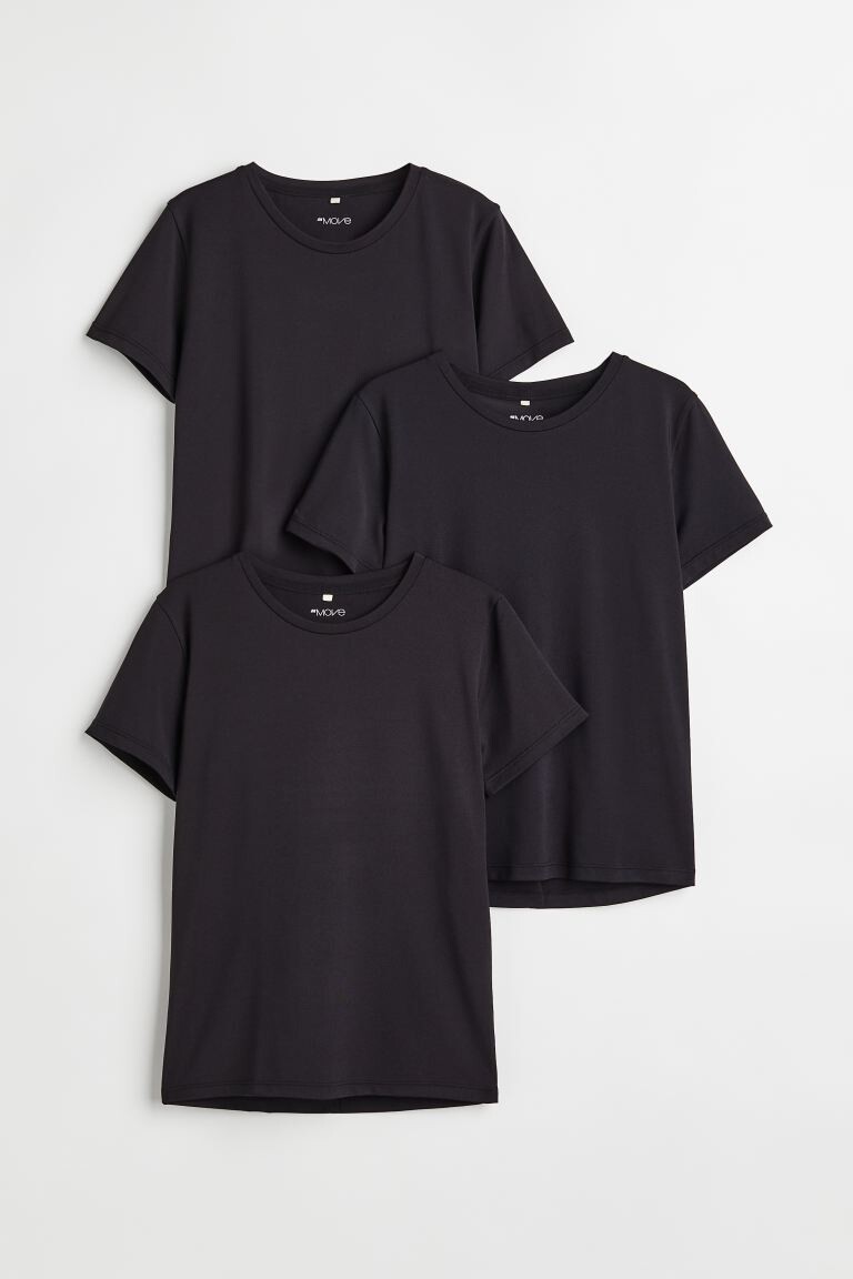 

Упаковка из 3 спортивных футболок H&M