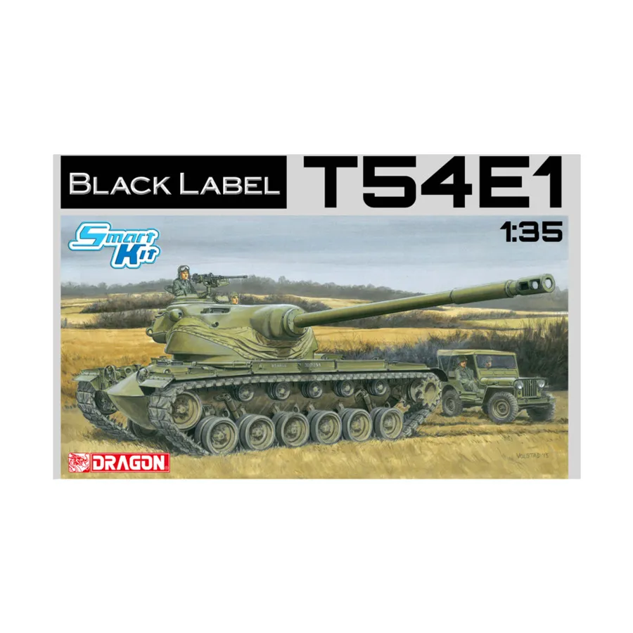

T54E1 — Смарт-комплект, Dragon Models - Black Label Series (1:35)
