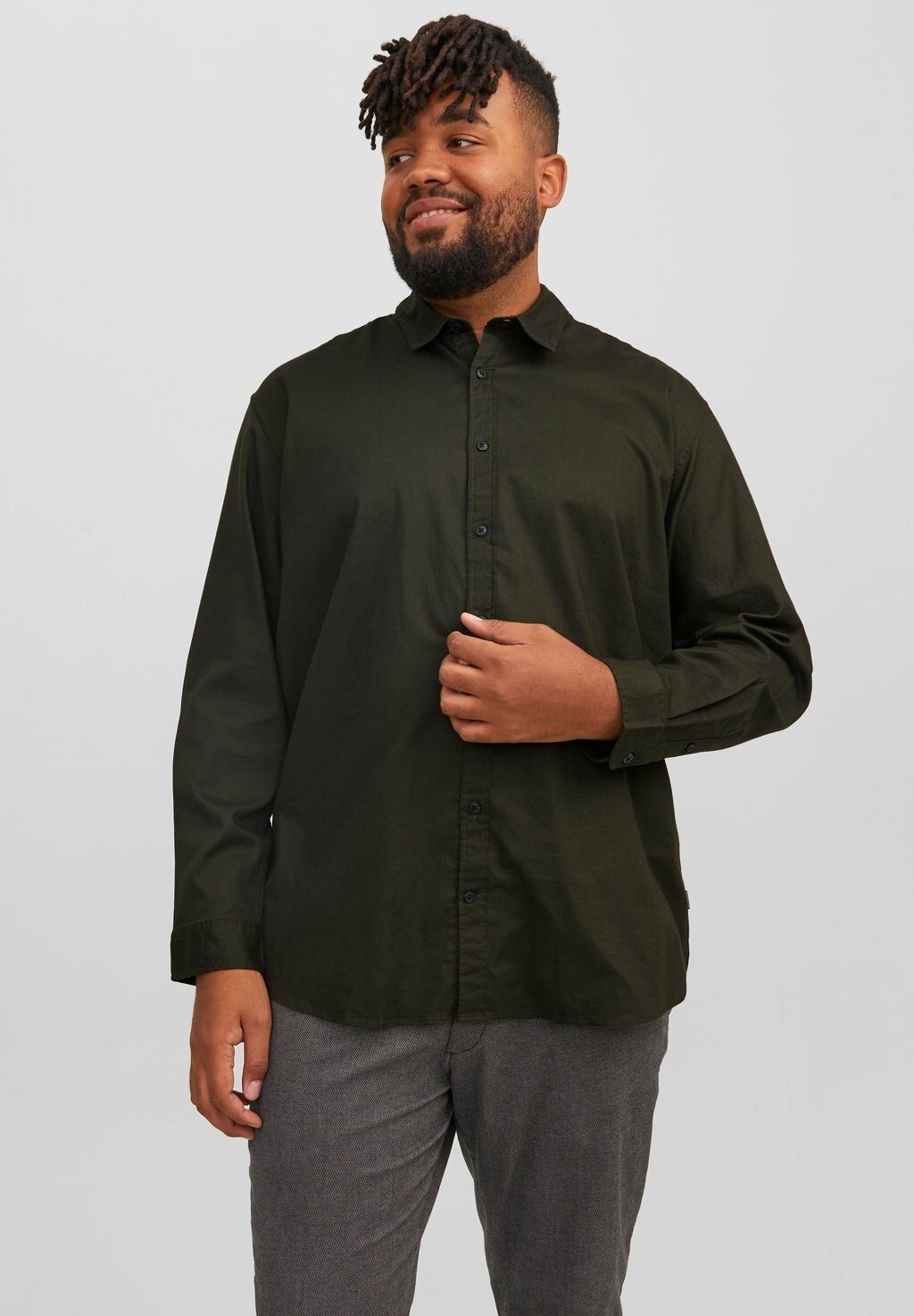

Рубашка JJEGINGHAM TWILL NOOS Jack & Jones, канифоль