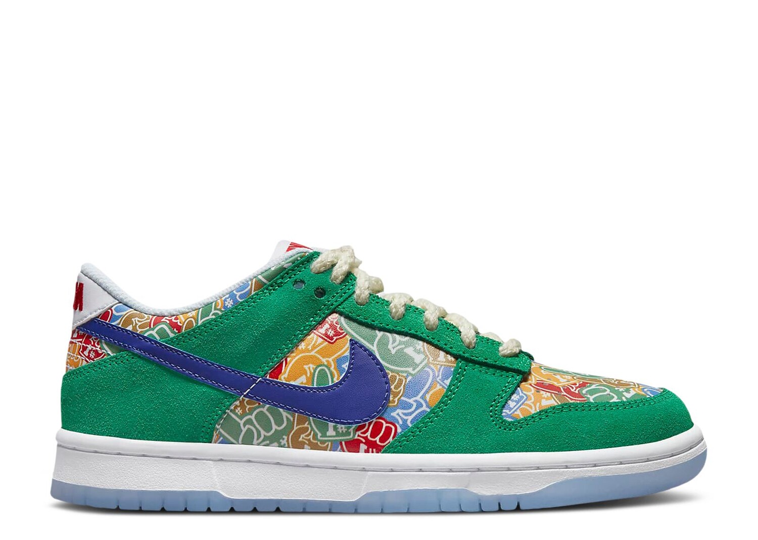 

Кроссовки Nike Dunk Low Gs 'Foam Finger', зеленый
